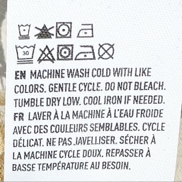 American Eagle Striped Ribbed Long Tee in Size Large - Picture 8 of 9